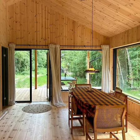 Architect-designed Timber House Amid Birch Trees * Neksø