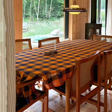 Semesterbostad Architect-designed Timber House Amid Birch Trees Neksø