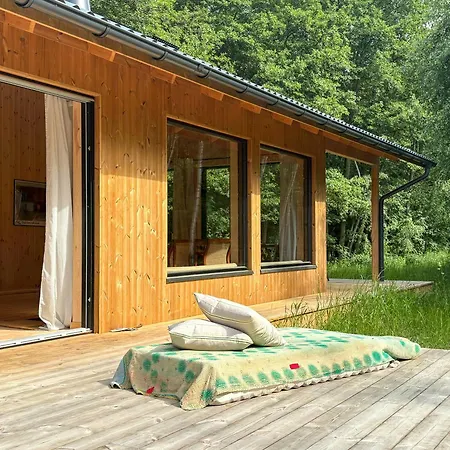 Semesterbostad Architect-designed Timber House Amid Birch Trees Neksø